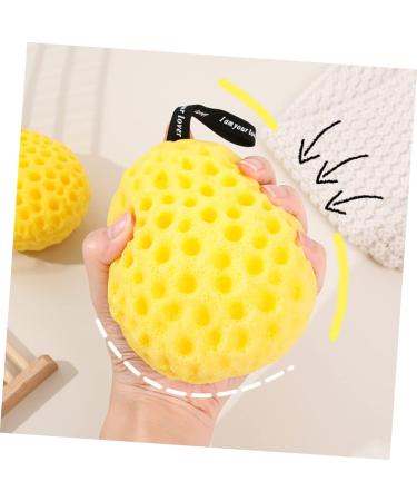 2pcs Honeycomb Bath Ball Sponges | Versatile Shower Sponges for Women & Men | Ideal for Bathing & Baby Care - Buy Online on GoSupps.com
