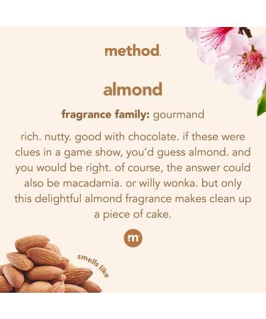 Method Wood Polish Almond 14oz (Pack of 6) - Furniture & Cabinet Cleaner - Buy Online on GoSupps.com