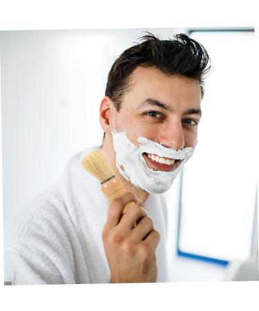 Lurrose Wood Electric Shaving Brush for Men | Hairdressing Salon Shaving Accessories & Creams - Buy Online on GoSupps.com