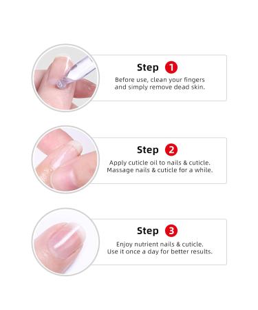 Nail Cuticle Oil - Strengthening & Nourishing Nail Care Oil for Healthy Nails & Cuticles | Vitamin E Formula with Pipette for Hands & Feet - Buy Online on GoSupps.com