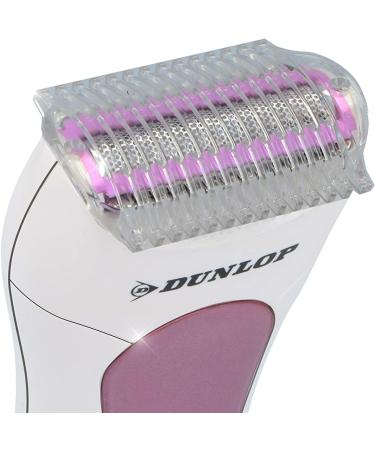 Dunlop Ladyshave: Rechargeable Cordless Women's Razor with LED Display - White/Pink - Ideal for Smooth Skin - Buy Online on GoSupps.com