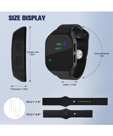 Mennyo Motion Sickness Wristband | Adjustable Acupressure Bracelet for Nausea Relief | Timer Function & 3 Steps | Effective for Morning Nausea & Motion Sickness - Buy Online on GoSupps.com