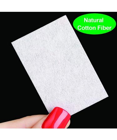 800PCS Professional Nail Polish Remover Cotton Pads Set - Gel Nail Polish Remover Disposable Wipes - Buy Online on GoSupps.com