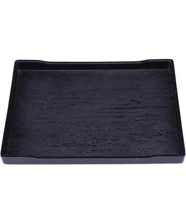 Reptile Food and Water Bowl-Large Reptile Water Dish Also Fit for Bath- Shallow Water Dish for Reptiles- Large Size (Black) Size 1 - Buy Online on GoSupps.com