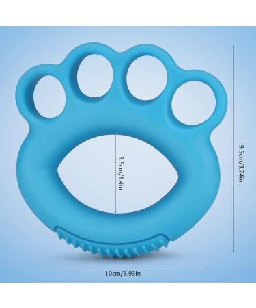 Silicone Hand Grip Strengthener and Finger Exerciser for Adults and Children - Arthritis Relief & Hand Therapy - Buy Online on GoSupps.com