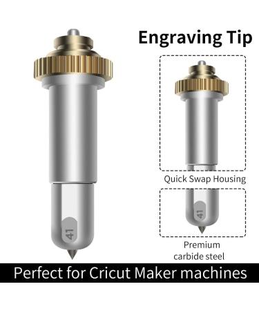 NestOne Engraving Tip and Housing | Perfect Tool for Cricut Maker | Bundle Accessories for Engraving Projects Engraving Tip with Housing - Buy Online on GoSupps.com