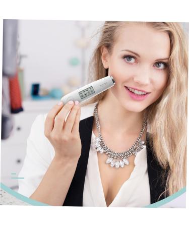 WOONEKY 1pc Skin Care Tester Skin Tester Machine Face Lifting Beauty Machine Facial Massager for Women Skin Tester Skin Tool Digital Skin Analyzer Precision Travel White Sensor - Buy Online on GoSupps.com