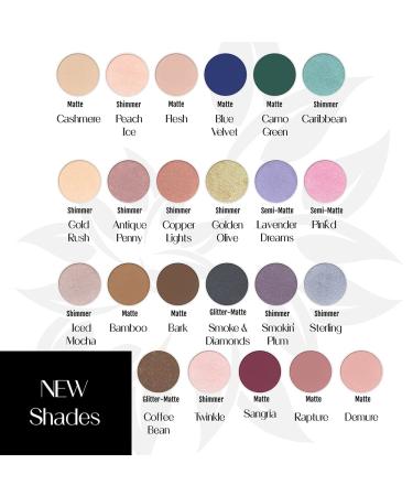 BaeBlu Hypoallergenic Organic Eyeshadow | 100% Natural Velvety Smooth Powder | Made in USA | Bark - Buy Online on GoSupps.com