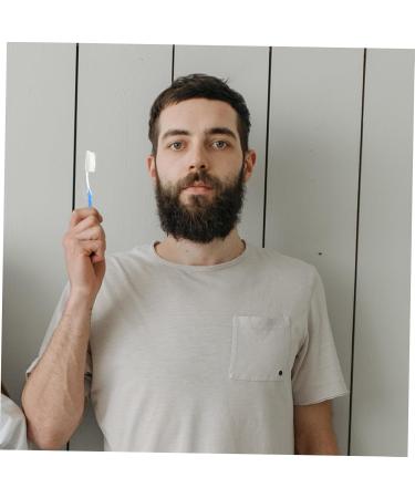 Buguuyo 50-Piece Soft Bristle Travel Toothbrush Set | Disposable Toothbrushes with Travel Grooves | Bulk Dental Accessories - Buy Online on GoSupps.com