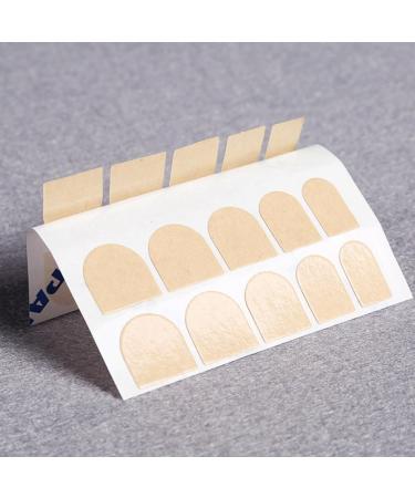 FOMIYES 150 Sheets Removable Nail Sticker Gel Nail Decals Nail Wraps Sticker Jelly Adhesive Tabs Jelly Gel Nail Sticker Nail Jelly Glue Stickers Nail Vinyls Detachable Fake Nail Stickers Yellowx3pcs 6.2X6.2cmx3pcs - Buy Online on GoSupps.com