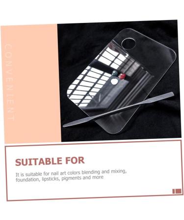 Cabilock 3 ensembles Set de Palettes Cosm tiques Transparentes Acrylique avec Spatules Outil de M lange pour Manucure Accessoires Professionnels pour Nail Art - Buy Online on GoSupps.com