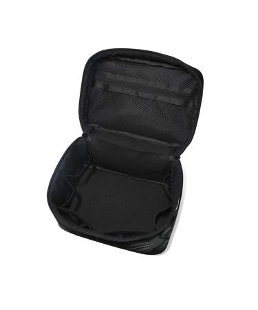 Black Cat Cosmetic Bag Organizer - Stylish Zipper Makeup & Wash Bag for Women & Girls | International Shipping Available - Buy Online on GoSupps.com