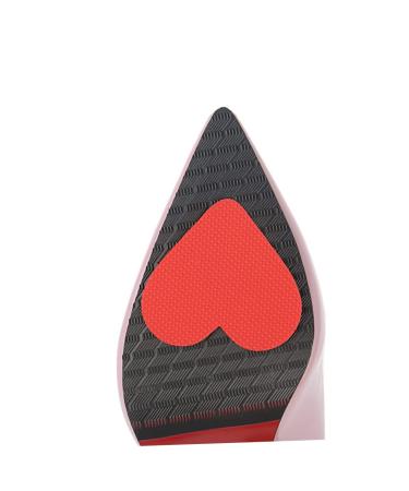 NOLITOY 4 Pairs Anti-Slip Sole Sticker Shoes Sole Protector Pads Heel Protectors Anti Slip Shoe Pads Stick on Bottom Shoes Grip Shoe Bottom Handle Sole Patch Non-Slip Shoes Red High Heels Red Size 1