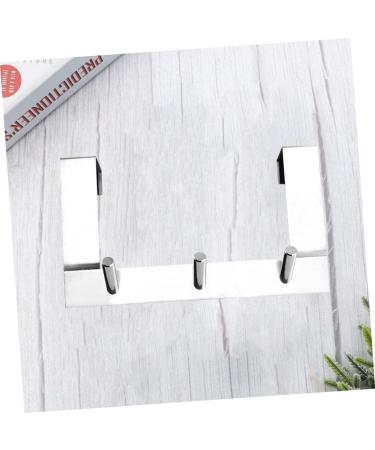 Alipis 2pcs Over Door Clothes Hanger Rack Over The Door Hanger S Hook Door Hook Hanger Hook up On The Door 21.3*12.4cmx2pcs 3 Hooksx2pcs - Buy Online on GoSupps.com
