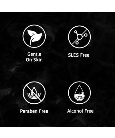 Charcoal Face Scrub with Black Sand - Exfoliate & Reduce Blackheads | 100g - Buy Internationally - Buy Online on GoSupps.com