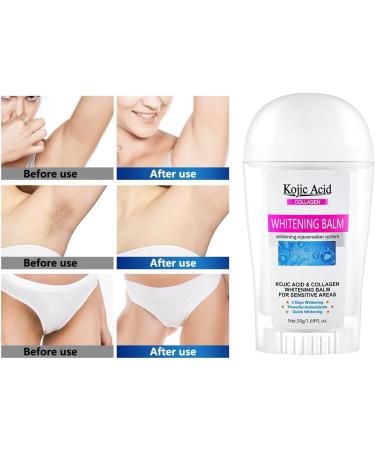 Kojic Acid Skin Whitening Cream for Body Underarm Cream Lightening Cream for Intimate Areas and Bleaching for Body Underarms Armpit Knees Legs and Inner Thigh Cream Anal Lightening Cream - Buy Online on GoSupps.com