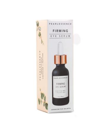 Pearlessence Firming Eye Serum with Caffeine + Peptide | Reduces Under Eye Bags & Puffy Eyes | Made in USA, Cruelty Free | 1oz - Buy Online on GoSupps.com