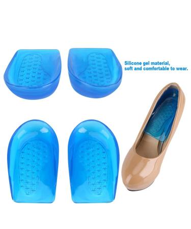 Silicone Gel Heel Cushion for Men and Women - Comfort & Pain Relief Foot Insoles - Buy Online on GoSupps.com