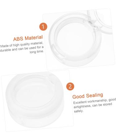 Beatifufu 8pcs Box Empty Eye Shadow Box Clear Lipstick Empty Makeup Case Makeup Empty Plate Travel Cosmetic - Buy Online on GoSupps.com