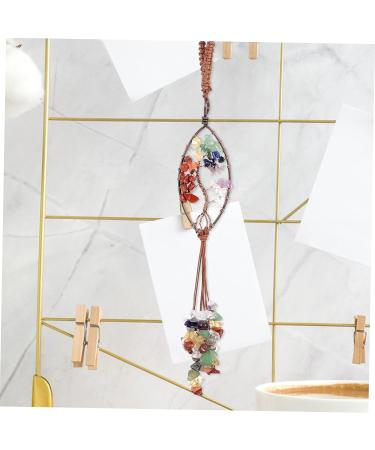 ABOOFAN Home Decor Retro Decor Gemstone Wall Pendant Funny Pendant Wall Art Charm G13 Crystal Gravel Arc - Buy Online on GoSupps.com