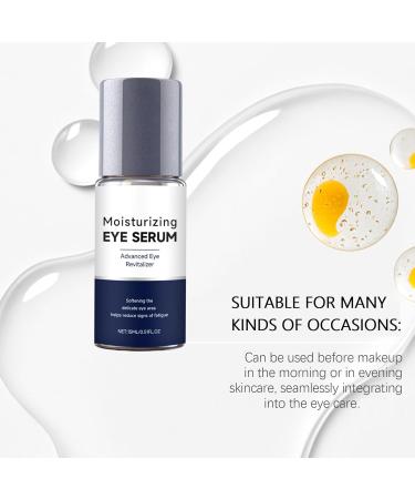 S rum hydratant et claircissant pour les yeux l'acide hyaluronique traitement anti- ge pour les yeux cr me anti-rides pour les cernes poches et poches sous les yeux r duit les ridules (6PCS) - Buy Online on GoSupps.com