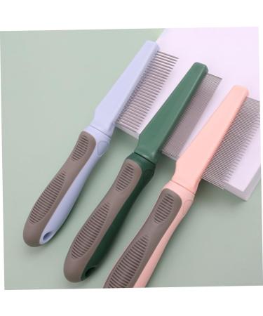 Peigne De Toilettage Pour Chien Chat Dents Fines Manche Ergonomique Peigne Compact Utilisation Quotidienne Soins Poils Animaux De Compagnie - Buy Online on GoSupps.com