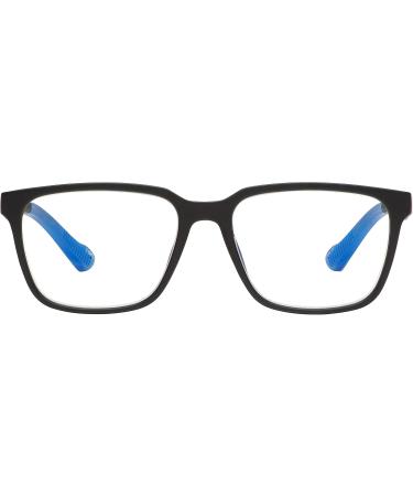 SPORTEX SAV Men's E4220 Blue Light Reading Glasses - Flexible Durable Lightweight +2.75 Strength High-Performance Black Readers - Buy Online on GoSupps.com