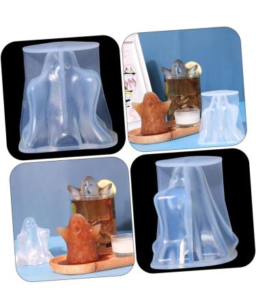 PRETYZOOM Ghost Silicone Mold Ice Sphere Mold Tray Mold Pudding Mold Handmade Craft Mold Accessories Self Made 7X8X8.5CM As Shown - Buy Online on GoSupps.com