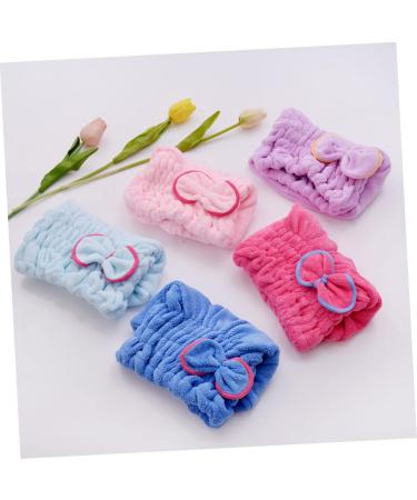 MAGICLULU Fast Drying Cap Bathing Accessories Womens Head Scarves Towel Shower Cap for Women Womens Bandana Hair Shower Cap Shower Caps for Hair Turbans for Shower Head Elastic Miss Violet M - Buy Online on GoSupps.com