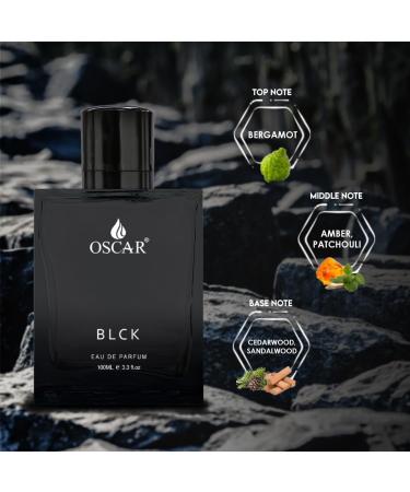 Blck Perfume For Men 100 Ml | Blck Perfume Notes Of Cedarwood & Sandalwood | Long Lasting | Eau De Liquid Parfum For Men - Buy Online on GoSupps.com