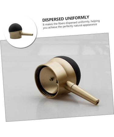 PLAFOPE Reissue Nozzle Mens Hair Filler Spray Hair Fiber Spray Applicator Thick Fibre Spray Golden - Buy Online on GoSupps.com