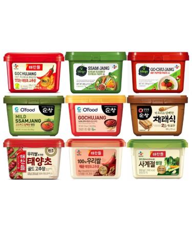 Chung Jung One Korean Hot Chilli Pepper Paste Gochujang Assorted 500g (Pack of 2) Choose Any 2 Customised Flavours
