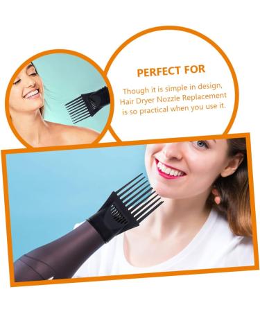 Hemoton 10 Pcs Hair Dryer Comb Accessories Combs Hair Blow Dryer Hair Dryer Accessory Concentrator Modeling 13x6cmx2pcs Blackx2pcs - Buy Online on GoSupps.com