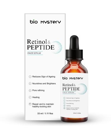 Retinol & Peptide Face Serum (33ml / 1.12 Ounce) Retinol & Peptide Serum 33ml - Buy Online on GoSupps.com