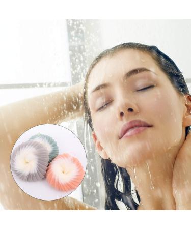 3 Pcs Two-Ball Bath Scrubber Set | Mesh Bath Sponge & Loofah for Luxurious Shower | International Shipping Available - Buy Online on GoSupps.com