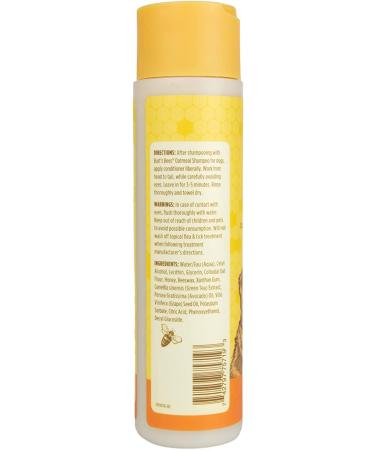Burt's Bees Oatmeal Conditioner for Dogs - 10 fl oz with Colloidal Oat Flour & Honey - Buy Online on GoSupps.com