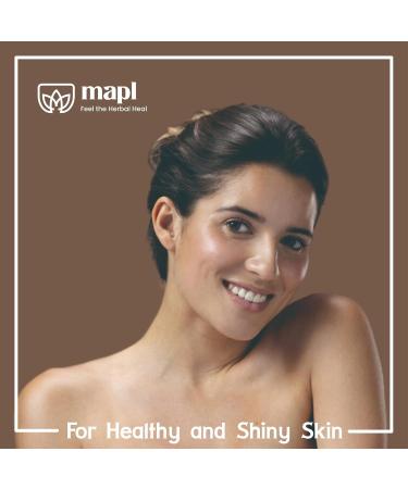 Buy MAPL Organic Castor Oil - 100% Natural Arandi Oil for Healthy Skin & Hair | Edible Pure Cold Pressed | Unrefined & Hexane Free | 200 ML - Buy Online on GoSupps.com