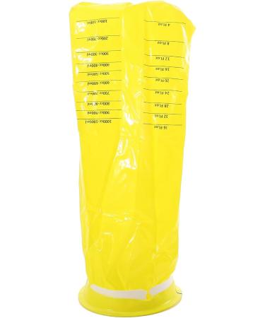 10 PCS Hospital-Grade Disposable Vomit Bags | Thick Leak-Resistant Morning Sickness Bags (1000ML Yellow) - Fast International Shipping - Buy Online on GoSupps.com