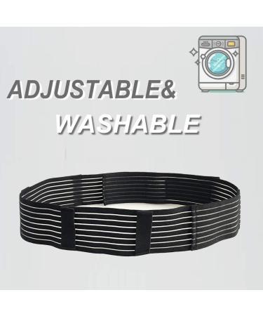 Hola Health Peritoneal Dialysis Belt | Breathable PD Catheter & Peg Feeding Tube Holder | Secure & Comfortable | Large (35-49) | Black - Buy Online on GoSupps.com
