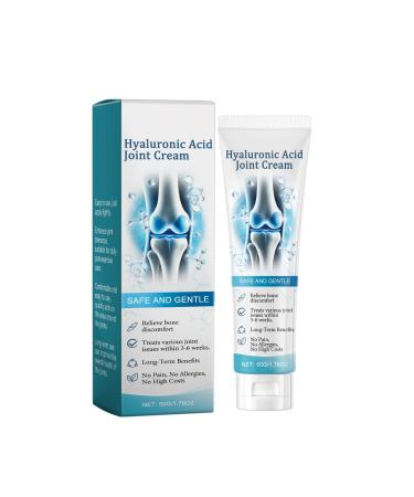 Cr me articulaire l'acide hyaluronique pour toute la famille - Soulagement quotidien des raideurs articulaires | Maintien durable de la mobilit articulaire | 50 g convient tous les ges