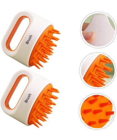 Magiclulu Silicone Shampoo Massage Brush - Scalp Cleaning & Head Massage Tool for Kids & Adults - Buy Online on GoSupps.com