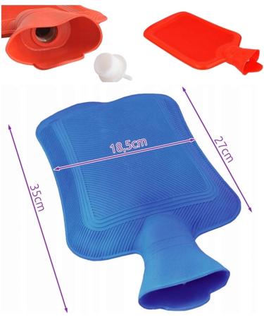 2L Hot Water Bottle with Fleece Sweater Cover Penguin Design | International Shipping Available - Buy Online on GoSupps.com