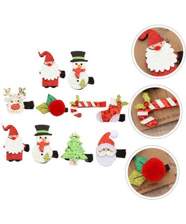 Beaupretty 24 Sets Christmas Suit Hairpin Hair Decor Hair Claw Clips for Women Ladies Hat Christmas Hair Xmas Headpiece Xmas Hair Accessories Party Hair Clips Christmas Hair Accessories Cloth - Buy Online on GoSupps.com