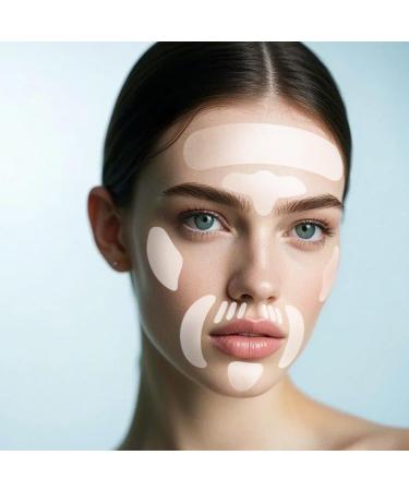 1 lift mask V pink + 32 facial pads reusable mask antiwrinkle for fronteyesgrooves - Buy Online on GoSupps.com