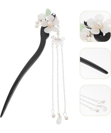 LALAFINA Hairpin Hair Sticks for Buns Chopsticks for Hair Vintage Hair Pin Hair Bun Pin Flower Hair Pin Hair Bun Stick Hair Accessory for Women Long Hair Pin China Ebony Miss Wood - Buy Online on GoSupps.com