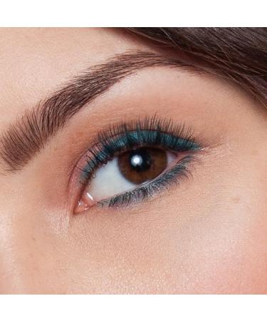 Cosline Kajal & Eyeliner No. 122 - Waterproof Dark Turquoise | Vegan Soft Application | Made in Germany - Buy Online on GoSupps.com