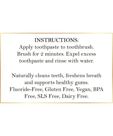 Fluoride Free Brightening Natural Toothpaste - Mint for Adults | Coc March 5.3 oz (150g) - Shop Internationally - Buy Online on GoSupps.com