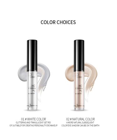 Outina 24-Hour Waterproof Non-Removal Colorful Eye Primer - 01 White - Buy Online on GoSupps.com