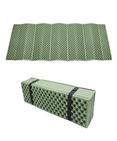 BKS Foam Egg Crate Sleeping Folding Pad Green