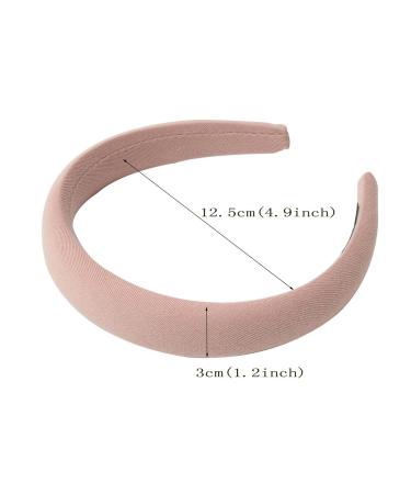 Cuizhiyu 4PK Solid Headband Set for Women and Girls - Brown Series Hair Accessories - Buy Online on GoSupps.com
